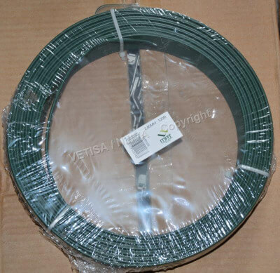 Vetisa-METAL- Wire PVC Green- Napenjalna žica plastificirana 100m (1.8/2.8mm)-L