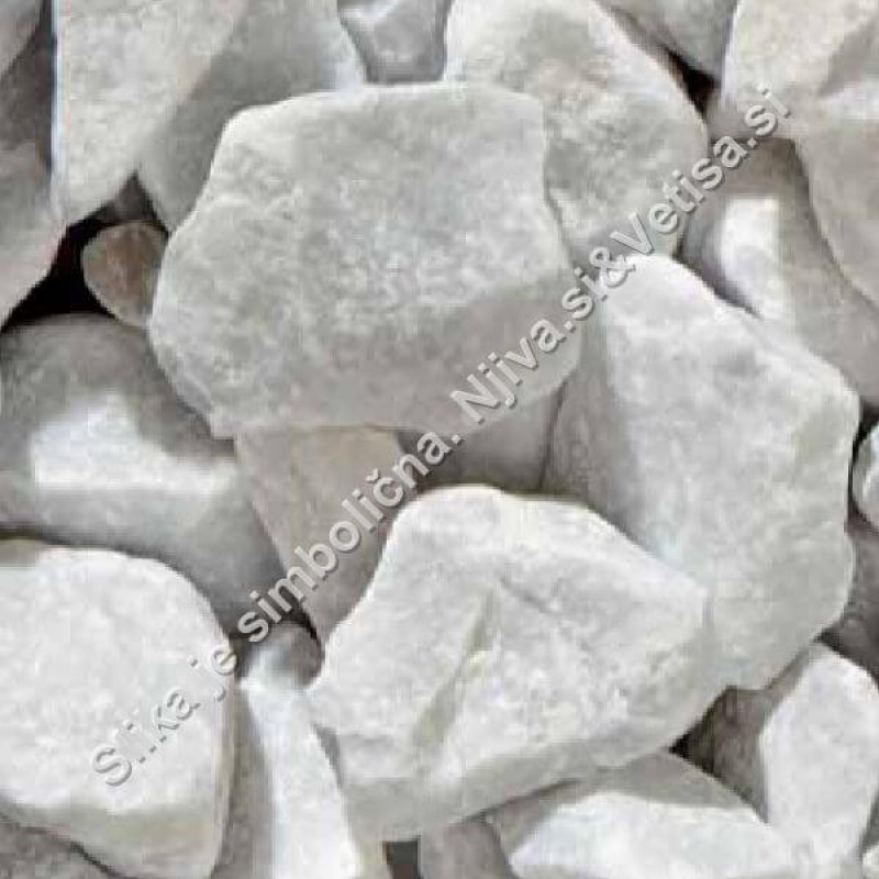 Z. Bianco Carrara (30-50 mm) 25kg/50/ep- Beli marmorni pesek